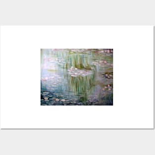 MONET SYLE WATER LILIES Posters and Art